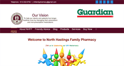 Desktop Screenshot of northhastingsfamilypharmacy.com